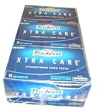 Trident Xtra Care Peppermint Sugarless Gum,(12/14 Stick Packs )