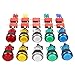 EG STARTS 10x New 12V LED lit Arcade Push Buttons with Micro Switch for Jamma Mame Games Parts Multicade Choice of 5 Colour