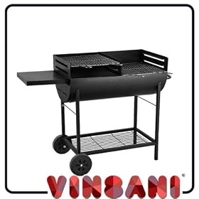 OIL DRUM CHARCOAL BBQ/HALF BARREL BARBEQUE