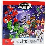 Marvel Super Hero Squad 70-piece Puzzle with Stickers