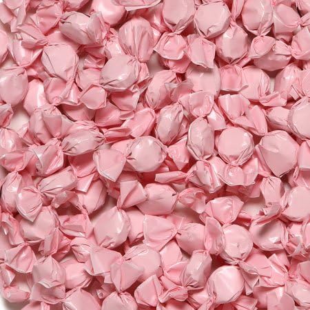 Hard Candy Wrapped in Light Pink Foil Watermelon Flavor 2.5 Pounds