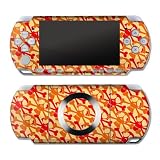 Skully Orange Design Decorative Protector Skin Decal Sticker for PSP Slim  PSP Lite PSP2000