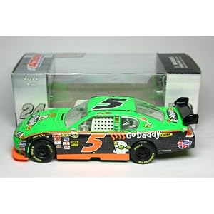 NASCAR Mark Martin #5 GoDaddy.com 1/43 Car 2010