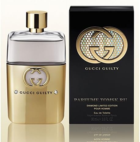 G U C C I Guilty Diamond Pour Homme Eau De Toilette Spray (Limited Edition) 3 OZ, 90 ml [NEW IN BOX!!]