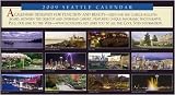 Seattle Cool Sites 2009 Panoramic Wall Calendar