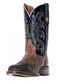 Men's Dan Post 11" Leather Comfortable Casual Pull-On Stockman Cowboy Boots