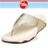 Apparel : FitFlop Electra Sandals - Gold - Womens