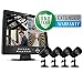 Defender SENTINEL11 4-Channel H.264 15" LCD-DVR with Mobile Phone Access and 4 Indoor/Outdoor Night Vision Surveillance Cameras & Bonus 1 Year Extended Warranty