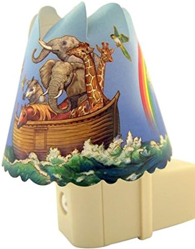 Spin Shades Noah's Ark Plus In Night Light, 5 1/2 Inch
