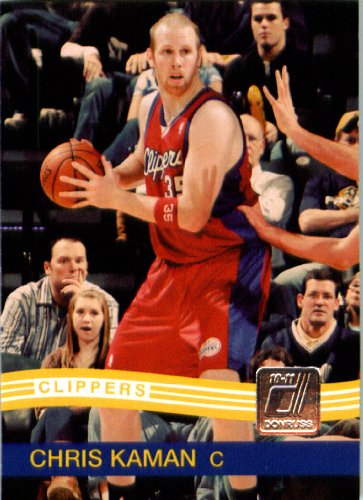 2010 / 2011 Donruss # 198 Chris Kaman Los Angeles Clippers NBA Trading Card- In Protective Screwdown Case!