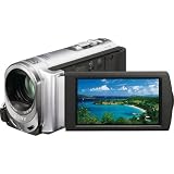 Sony Handycam DCR-SX44E - Camcorder - widescreen - 800 Kpix - optical zoom: 60 x - supported memory: MS Duo, SD, MS PRO Duo, MS PRO Duo Mark2, SDHC, MS PRO-HG Duo - flash card - silver