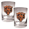 Chicago Bears Rocks Glass Set - Clear