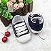 Voberry® Toddler Baby Boys Girls Anti-skid Basic Canvas Sneaker (6~12 Month, dark blue)