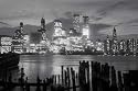 1art1 38105 New York - Leuchtendes Manhattan Poster (91 x 61 cm)