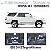 XtremeVision Toyota 4Runner 1996-2002 (6 Pieces) Cool White Premium Interior LED Kit Package + Installation Tool