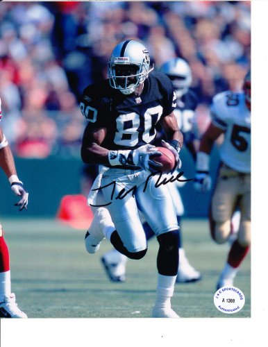 Oakland Raiders Jerry Rice Autographed 8x10 Photo w/COA