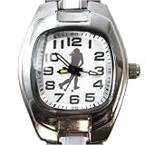 Field Hockey Watch Men's Stainless Steel Pro Series Quartz Movement Watch