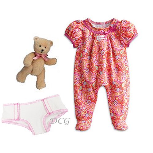 American Girl Bitty Baby Paisley Sleeper with Bear