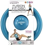 Empower Fusion Fit Disk with DVD, 7-Pound, Teal