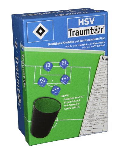 Teepe Sportverlag 17100 – Hamburger SV Würfelset Traumtor