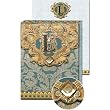 L Monogram Jewel and Gold Foil Embellished Pocket Note Pad