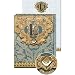 L Monogram Jewel and Gold Foil Embellished Pocket Note Pad