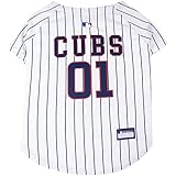 Pets First MLB Chicago Cubs Dog Jersey, Medium