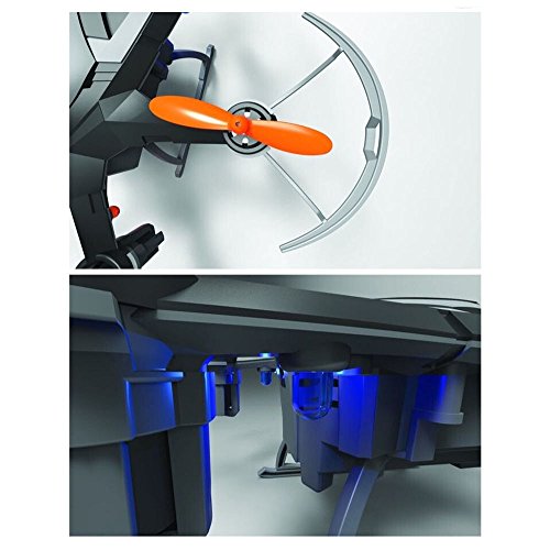 Imagen 5 de ILov Yizhan i6s Mini Helicopter Drone 2.4G RC Hexacopter with 6 Axis Gyro 3D Roll 2.0MP Camera (Pack 1, Negro)