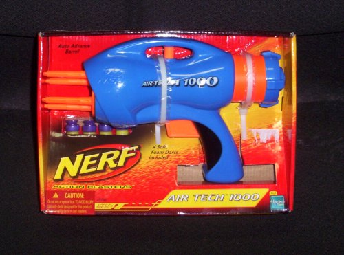 Childrens Toyshop  Sporting Goods : Hasbro Nerf Air Tech 1000