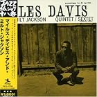 Click here to buy Miles Davis and Milt Jackson Quintet Sextet by  Milt Jackson .