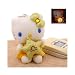 ハローキティ揺れると光る!ピカピカ星座ぬいぐるみボールチェーン(てんびん座)BH-11806: 星座のクッションを抱いたフカフカなキティちゃん♪12種類のマスコットはスイッチを入れて揺らすとカラフルに光るよ☆電池交換をすることが出来ます。(電池:ボタン電池LR11303ケ使用)サイズ:マスコット約10cm
