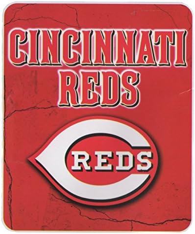 Cincinnati Reds MLB Fleece Throw Blanket 50x60