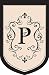 Regal Monogram Estate Flag - P