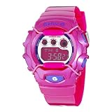 Casio Women039s BG1006SA-4ACR Baby-G Dark Pink Digital Sport Watch on sale