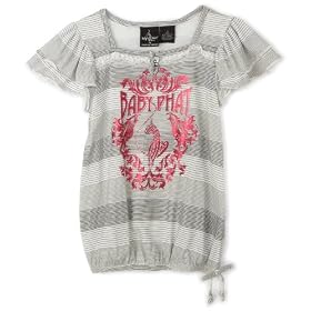 Baby phat Girls 2-6x Printed Stripe Top