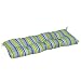 Greendale Home Fashions 54-Inch Outdoor Bench Cushion, Lagoon Stripe