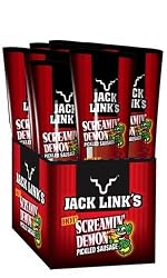 Jack Links Pickled Sausage, Screamin' Demon, 2.4-Ounce Packages (Pack of 24)