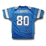 Charles Rogers #80 Detroit Lions NFL Replica Player Jersey (Team Color)