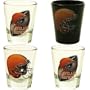 Cleveland Browns Four Piece Collector Shot Glass Set