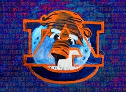 Auburn Painting - Aubies Dream