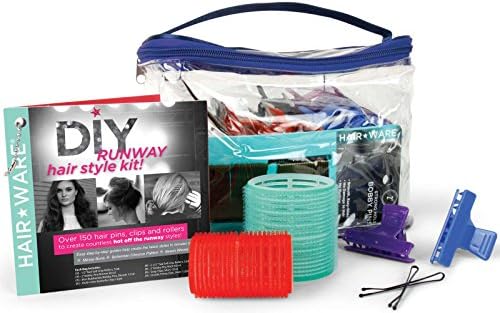 HairWare Blue DIY Runway Hair Style Kit