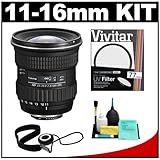 Tokina 11-16mm f/2.8 AT-X Pro DX Zoom Digital Lens + UV Filter + Cleaning K ....