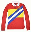Polo Ralph Lauren Womens Shirt Red Yellow Blue White