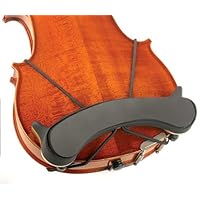 Comfort Shoulder Cradle 1/2-3/4 Violin Black and Gold Plastic Base Junior Shoulder Rest