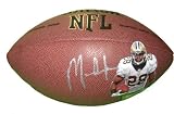 New Orleans Saints Mark Ingram Autographed Custom Photo NFL Wilson Composite Football, Alabama Crimson Tide, Proof Photo of Mark Signing for Us.