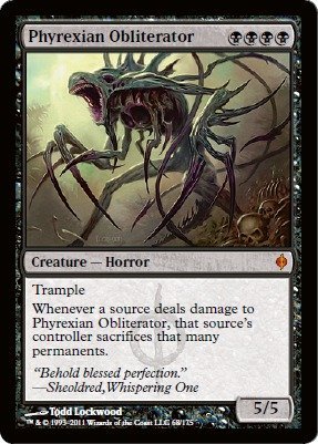 Magic: the Gathering - Phyrexian Obliterator - New Phyrexia On Sale