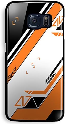 Asiimov Pattern gun counter strike for Samsung Galaxy S6 Black case