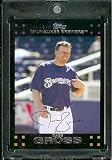 2007 Topps Update # 308 Gabe Gross - Milwaukee Brewers - MLB Baseball Card