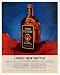 1958 Lord Calvert Whiskey New Lordly Bottle Print Ad (7247)