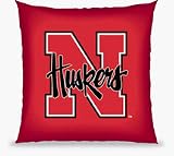 Nebraska Cornhuskers 18x18 Toss Pillow